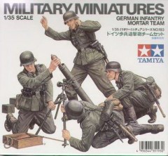 Tamiya 35193 German Infantry Mortar Team 1/35