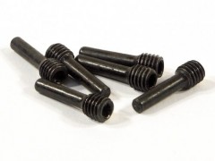 "Červík" dlouhý 5x3x18mm, (černý/6ks.)