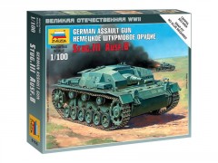 Zvezda Snap Kit - Sturmgeschütz III Ausf.B (1:100)