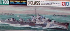 Tamiya 31904 British Destroyer O Class 1/700