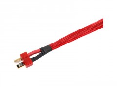 Ochranný kabelový oplet 6mm červený (1m)