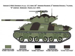 Italeri M4A1 Sherman s U.S. pěchotou (1:35)