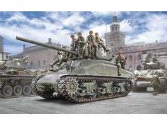 Italeri M4A1 Sherman s U.S. pěchotou (1:35)