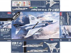 Academy McDonnell F-4J VF-84 Jolly ROgers (1:48)