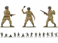 Airfix figurky - WWII U.S. Paratroops (1:32) (Vintage)