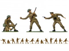 Airfix figurky - WWII British Infantry (1:32) (Vintage)