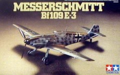Tamiya 60750 Bf 109E-3 1/72