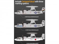 Academy Grumman E-2C USN VAW-113 Black Eagles (1:144)