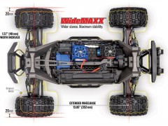 Traxxas Maxx 1:8 4WD RTR modrý
