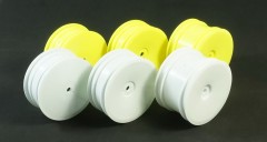 TPRO 1/10 2/4WD Off Road zadní bílé disky 12mm, 4 ks.