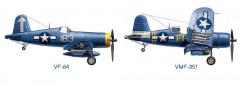 Tamiya 60327 Vought F4U-1D Corsair 1/32 (17)