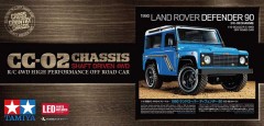 Tamiya 58700 Land Rover Defender 90 CC-02 Kit (6)