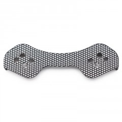 Přední hliníkové ochrany parohů/držáků tlumičů, 1 ks.