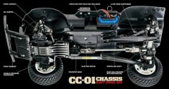 Tamiya CC-01 Toyota FJ Cruiser Crawler (ESC) (8)