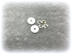 Pístky se třemi otvory pro tlumiče Absima Standard, 2ks