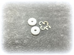 Pístky se čtyřmi otvory pro tlumiče Absima Standard, 2ks