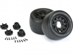 Pro-Line kolo 2.8", pneu Prime Street, disk Raid H12 černý (2)