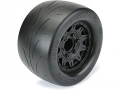 Pro-Line kolo 2.8", pneu Prime Street, disk Raid H12 černý (2)