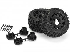 Pro-Line kolo 2.8", pneu Trencher LP, disk Raid H12 černý (2)