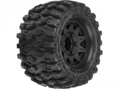 Pro-Line kolo 2.8", pneu Hyrax, disk Raid H12 černý (2)