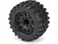 Pro-Line kolo 2.8", pneu Hyrax, disk Raid H12 černý (2)