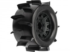 Pro-Line kolo 2.8", pneu Sand Paw, disk Raid H12 černý (2)