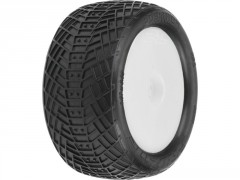 Pro-Line kolo 2.2", pneu Positron MC Buggy zadní, disk Velocity H12 bílý (2)
