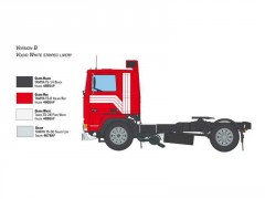 Italeri Volvo F-12 Intercooler (Low Roof) s doplňky (1:24)