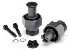 24Mm Hd Front Hex Hub (Gunmetal)
