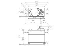 Futaba HPS-CB701 (49kg 0,075s/60°)