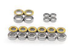 ULTRA sada kuličkových ložisek pro Tamiya TT01, TT-01-E, TT02-B, 20 ks.