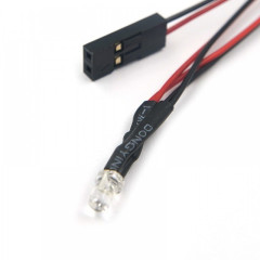 Ultra svítivý F/R LED světelný kit pro Traxxas TRX-4M (3mm LED - 2x bílá, 2x červená) LK-0038 (3)