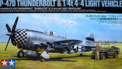 P-47D Bubbletop & 4x4 LV 1/48