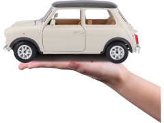 Bburago Mini Cooper 1969 1:18 béžová