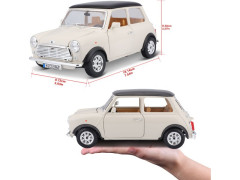 Bburago Mini Cooper 1969 1:18 béžová