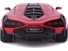 Bburago Lamborghini Sian FKP37 1:24 červená