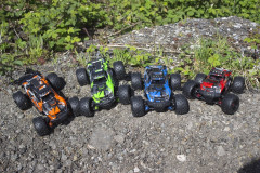 Maverick Atom 1/18 4WD Electric Truck - Oranžový