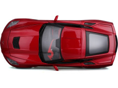 Maisto Corvette Stingray 2014 1:18 červená metalíza