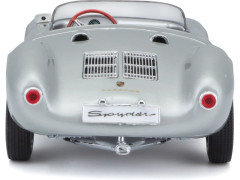 Maisto Porsche 550 A Spyder 1:18 stříbrná