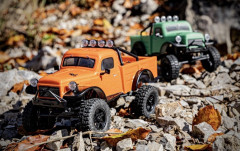 Absima Mini Crawler CR-18 EVO Power Wagon 1:18 RTR - oranžový