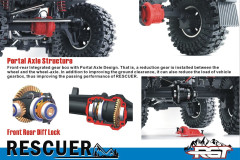 RESCUER 1/10 sada 2,4GHz, Bílá
