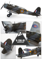Academy  12330 V-156-B1 Chesapeake 1/48
