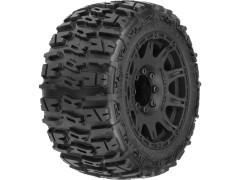 Pro-Line kolo 3.8", pneu Trencher LP, disk Raid H17 černý (2)