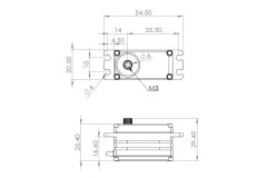 HBL550L (0.059s/60°, 15.0kg.cm)