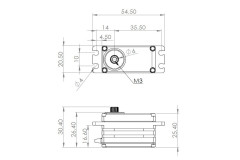HBL550LX (0.083s/60°, 16.0kg.cm)