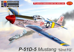 P-51D-5 Mustang "52.th FG" 1/72