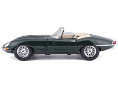 Bburago Jaguar E-type Cabriolet 1:18 zelená