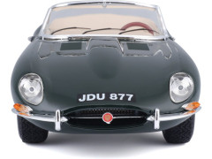 Bburago Jaguar E-type Cabriolet 1:18 zelená