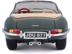 Bburago Jaguar E-type Cabriolet 1:18 zelená