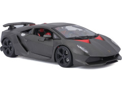 Bburago Plus Lamborghini Sesto Elemento 1:24 šedá metalíza